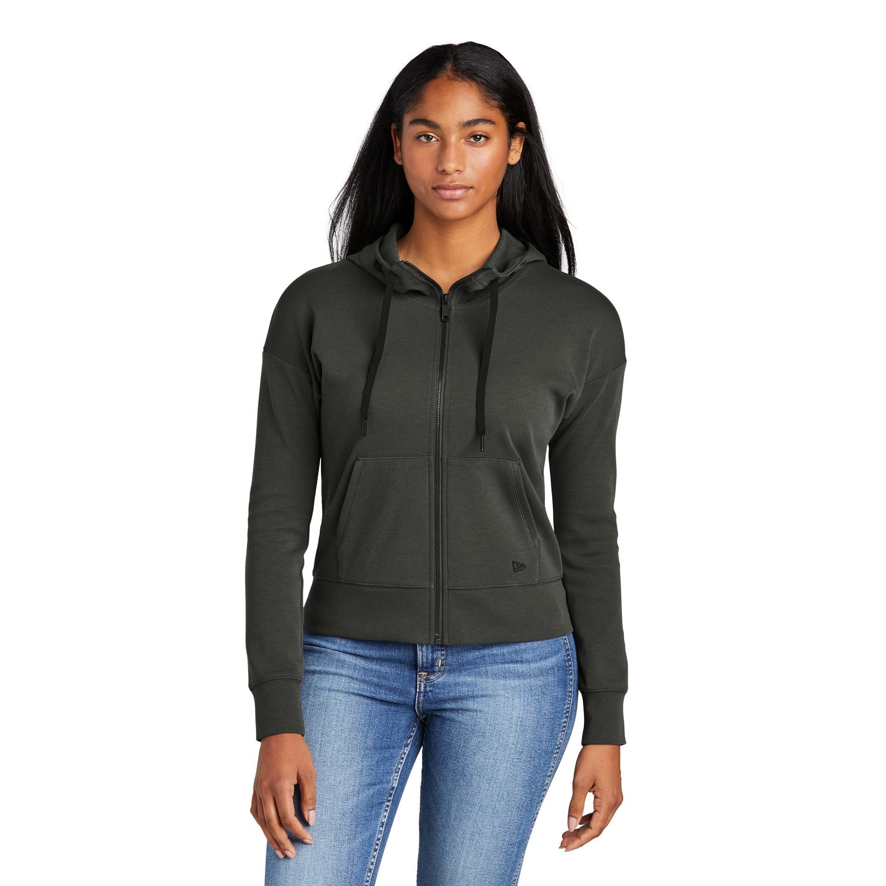 New Era-New Era® Women's STS Full-Zip Hoodie LNEA540-MedTech-3